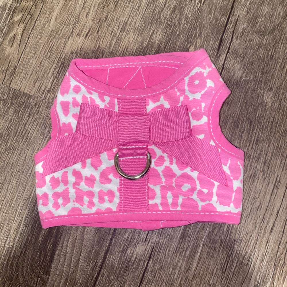 Pink Leopard Harness Toy XXXS/XXS